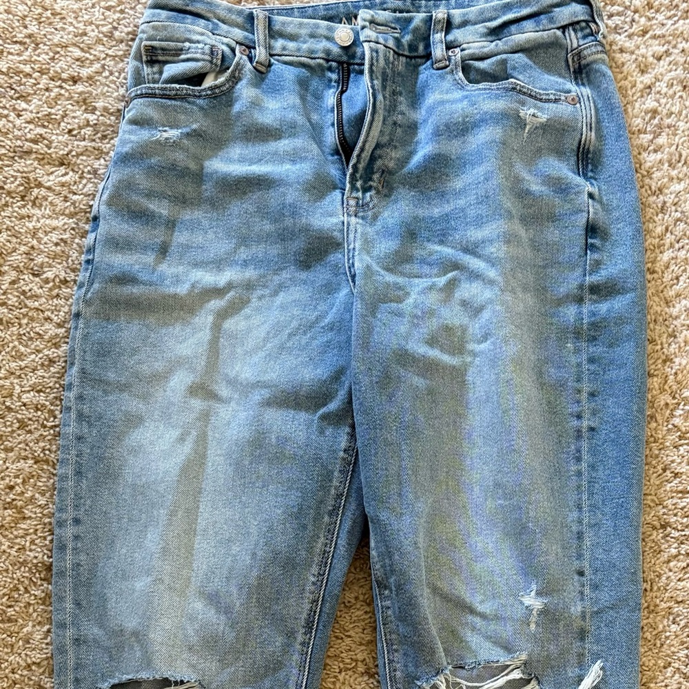 American Eagle Outfitters Blue Relaxed Jeans